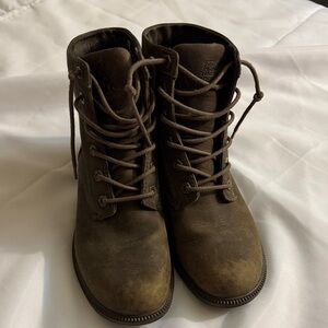 Kodiak Canada Women’s Original Waterproof Nubuck Leather Lace-Up Boots Sz 8.5